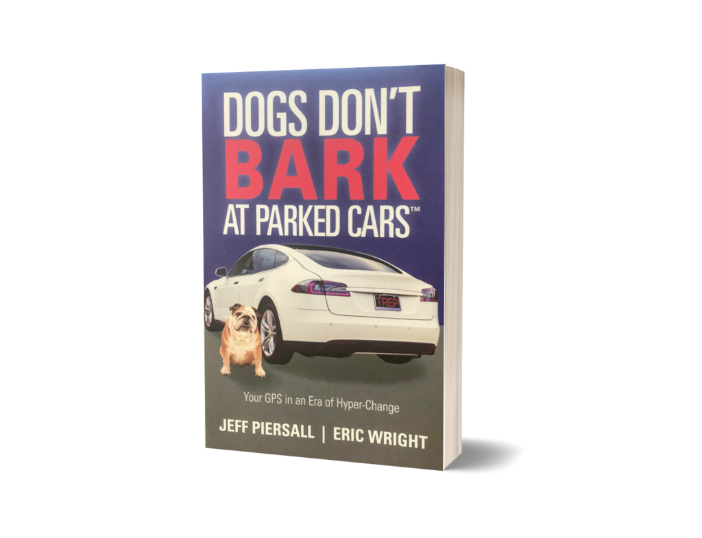Photo of Jeff Piersall's book Dogs Don't Bark At Parked Cars