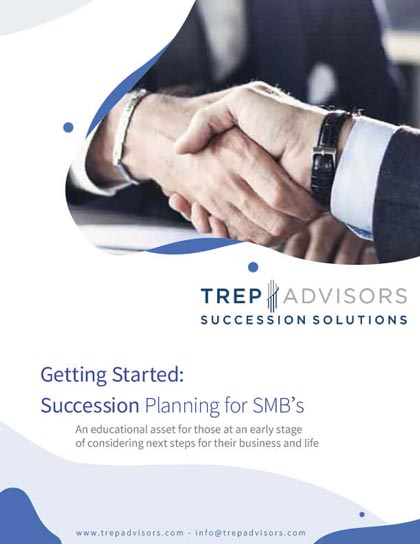 Creating an informative eBook on succession planning for SMBs.